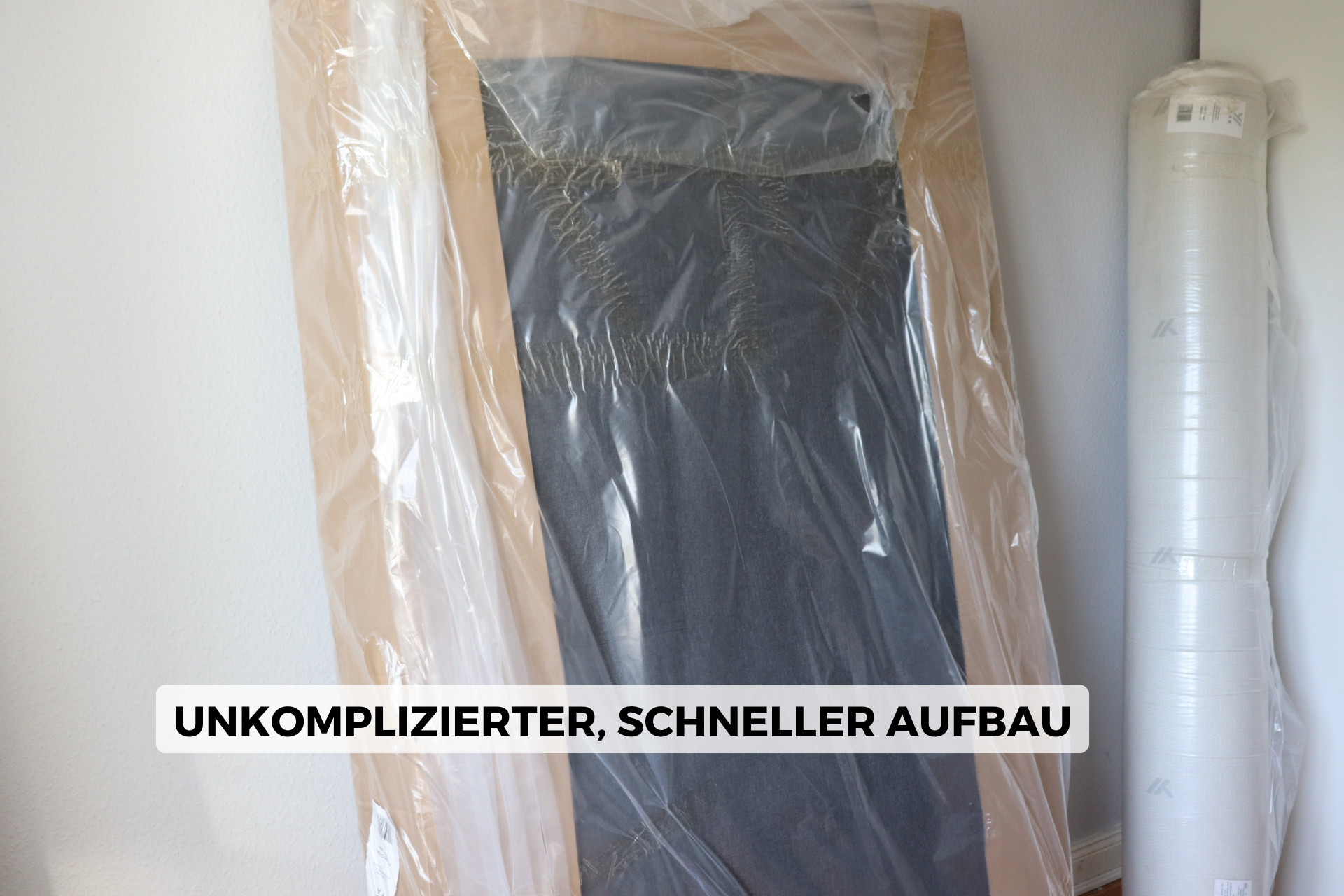 Die eingepackten Einzelteile.